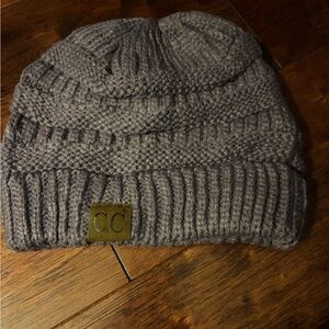 C.C Purple Winter Knit Hat